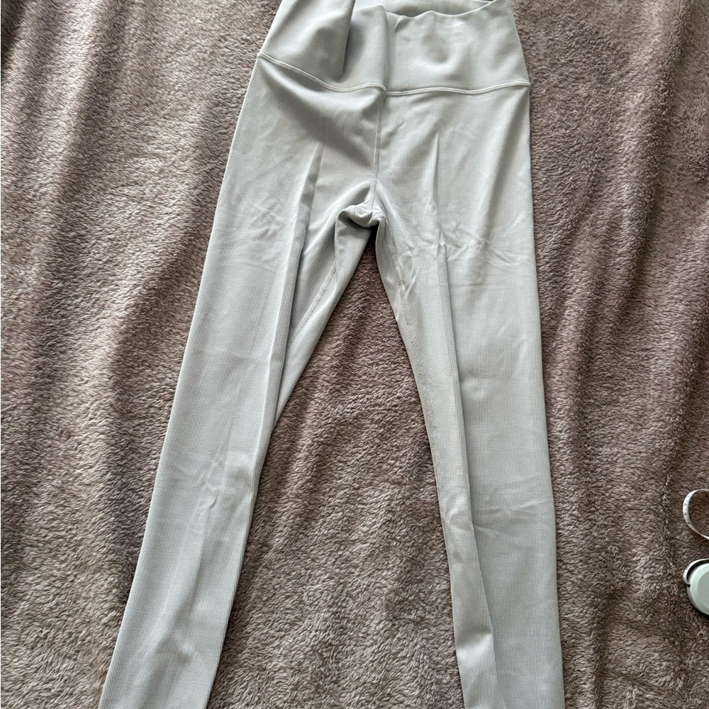 Vuori Light blue Textured Leggings